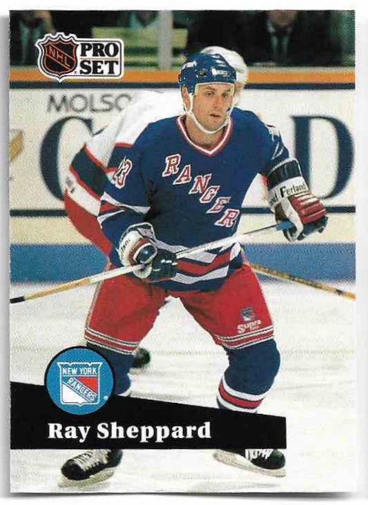 RAY SHEPPARD 91-92 Pro Set