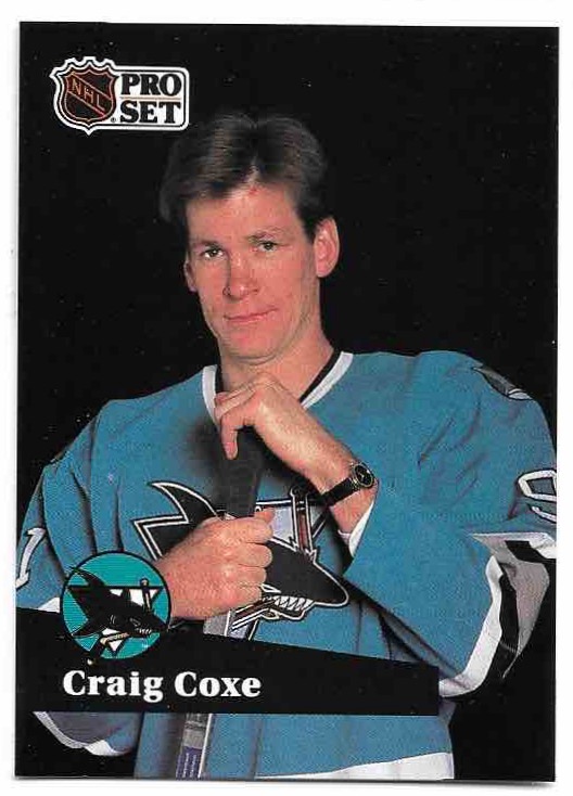 CRAIG COXE 91-92 Pro Set