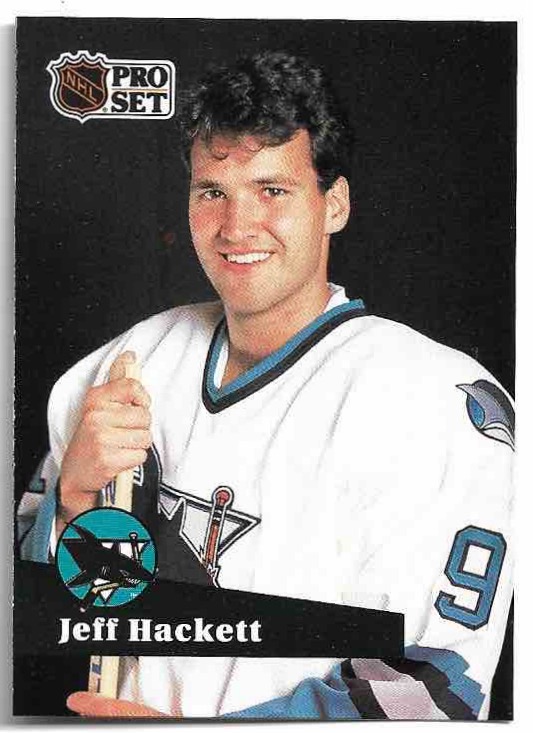 JEFF HACKETT 91-92 Pro Set