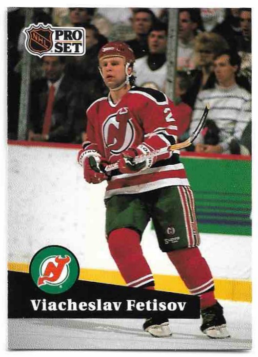 VIACHESLAV FETISOV 91-92 Pro Set