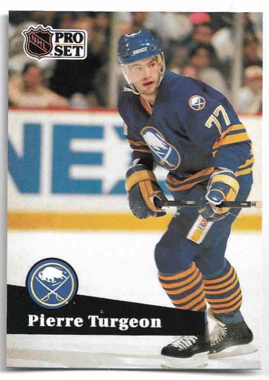 PIERRE TURGEON 91-92 Pro Set