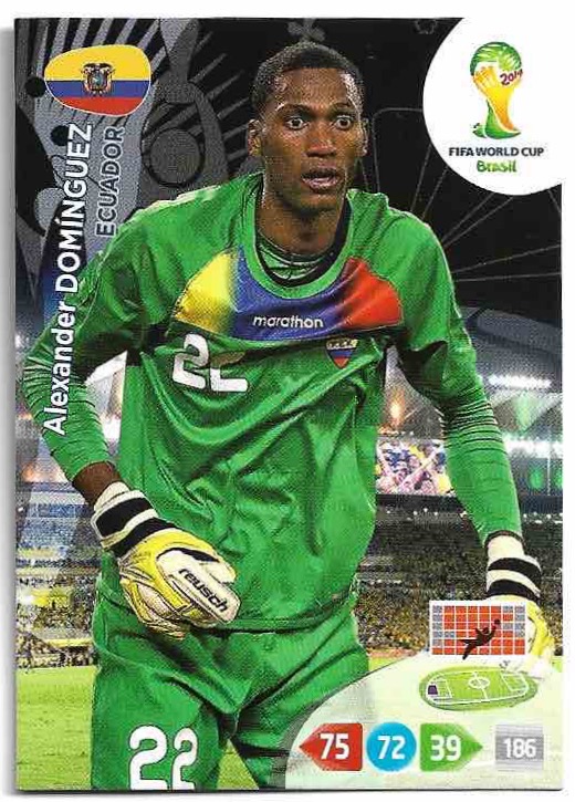 ALEXANDER DOMINGUEZ Panini Adrenalyn XL World Cup 2014