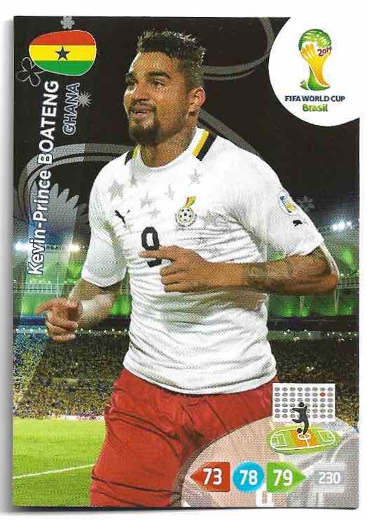 KEVIN-PRINCE BOATENG Panini Adrenalyn XL World Cup 2014