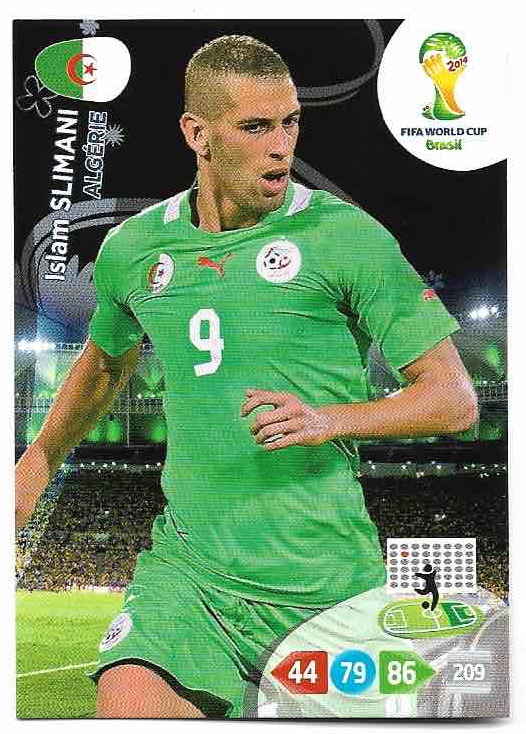 ISLAM SLIMANI Panini Adrenalyn XL World Cup 2014