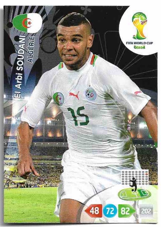 EL ARBI SOUDANI Panini Adrenalyn XL World Cup 2014