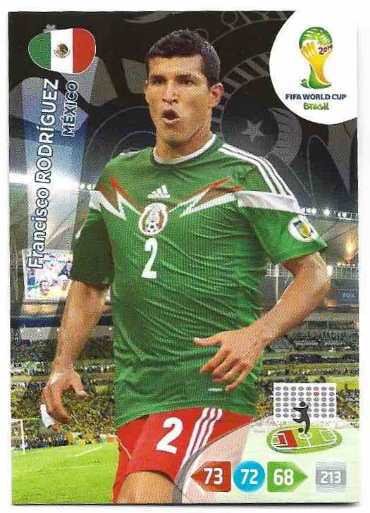 FRANCISCO RODRIGUEZ Panini Adrenalyn XL World Cup 2014