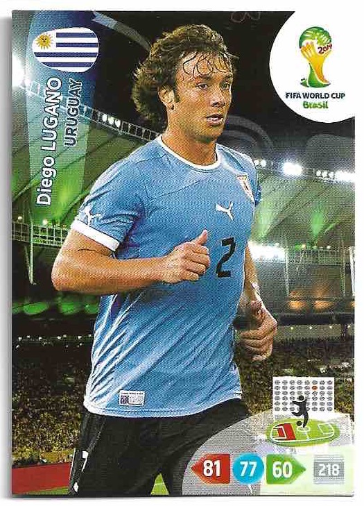 DIEGO LUGANO Panini Adrenalyn XL World Cup 2014