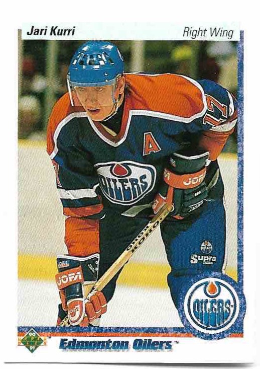 JARI KURRI 90-91 Upper Deck