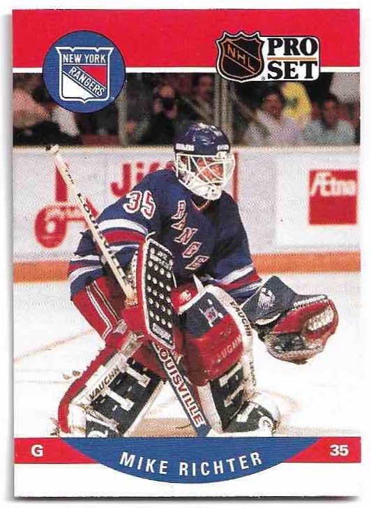 Rookie MIKE RICHTER 90-91 Pro Set