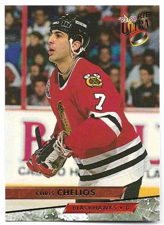 CHRIS CHELIOS 93-94 Fleer Ultra