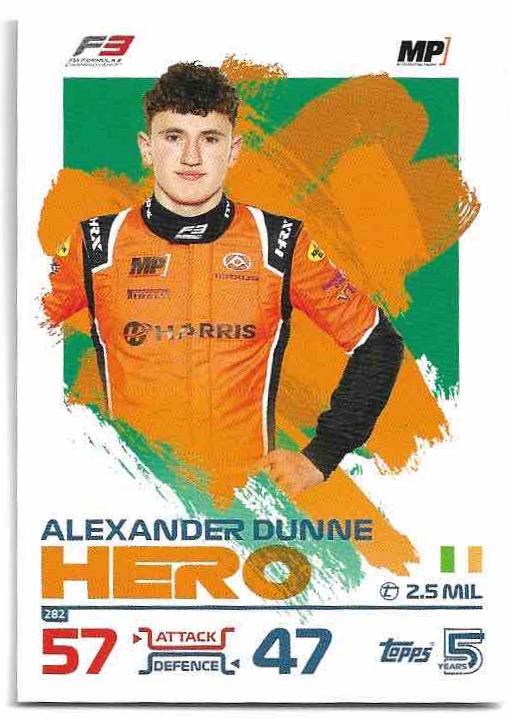 Hero ALEXANDER DUNNE 2024 Topps Turbo Attax