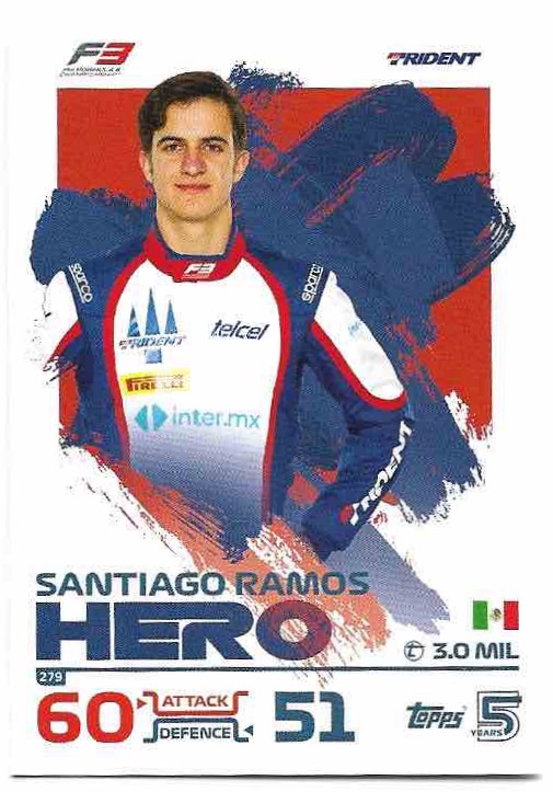 Hero SANTIAGO RAMOS 2024 Topps Turbo Attax