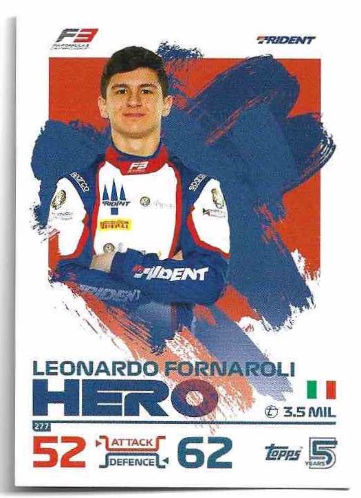 Hero LEONARDO FORNAROLI 2024 Topps Turbo Attax