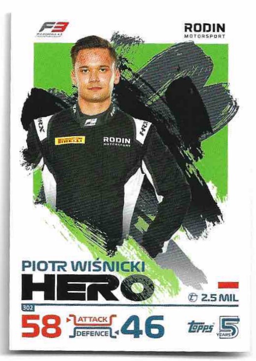 Hero PIOTR WISNICKI 2024 Topps Turbo Attax