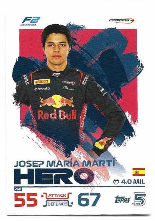 Hero JOSEP MARIA MARTI 2024 Topps Turbo Attax