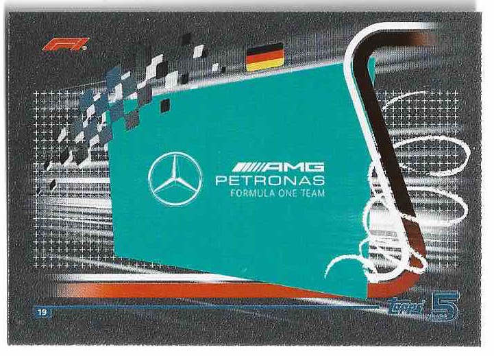 Foil Logo MERCEDES 2024 Topps Turbo Attax