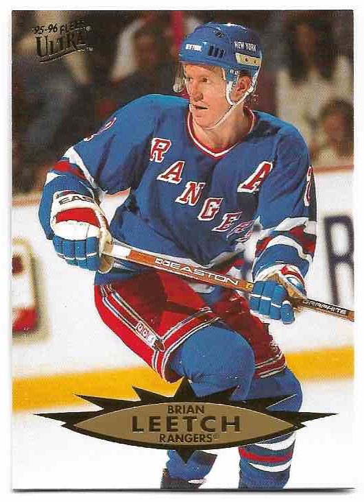 BRIAN LEETCH 95-96 Fleer Ultra