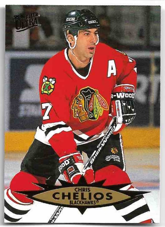 CHRIS CHELIOS 95-96 Fleer Ultra