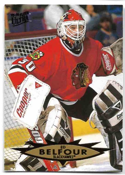 ED BELFOUR 95-96 Fleer Ultra