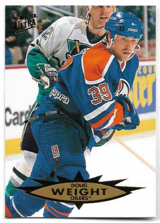 DOUG WEIGHT 95-96 Fleer Ultra