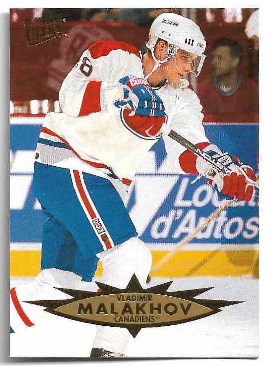 VLADIMIR MALAKHOV 95-96 Fleer Ultra