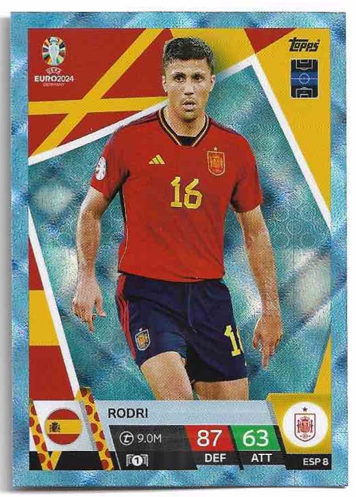 Crystal RODRI 2024 EURO Match Attax