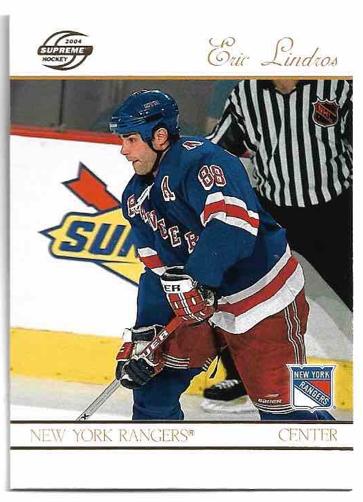 ERIC LINDROS 03-04 Pacific Supreme