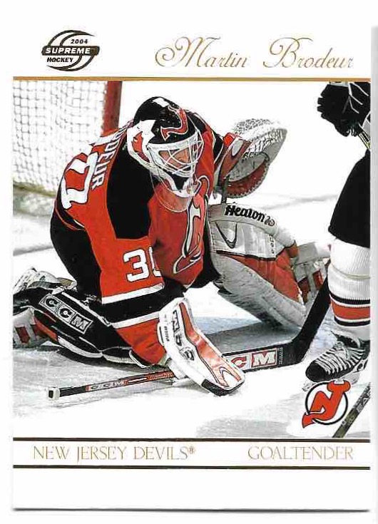 MARTIN BRODEUR 03-04 Pacific Supreme