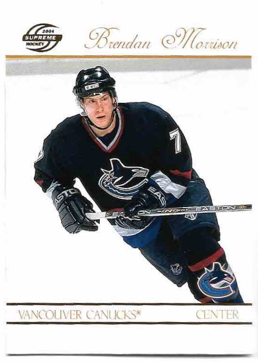 BRENDAN MORRISON 03-04 Pacific Supreme