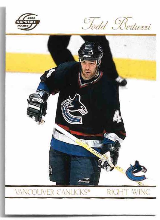 TODD BERTUZZI 03-04 Pacific Supreme