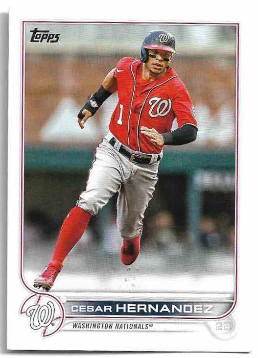 CESAR HERNANDEZ 2022 Topps Update Series Baseball