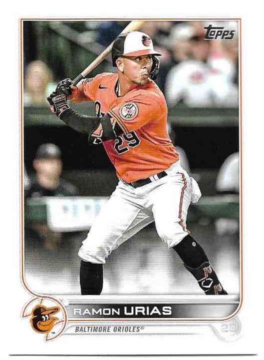 RAMON URIAS 2022 Topps Update Series Baseball