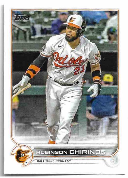 ROBNSON CHIRINOS 2022 Topps Update Series Baseball