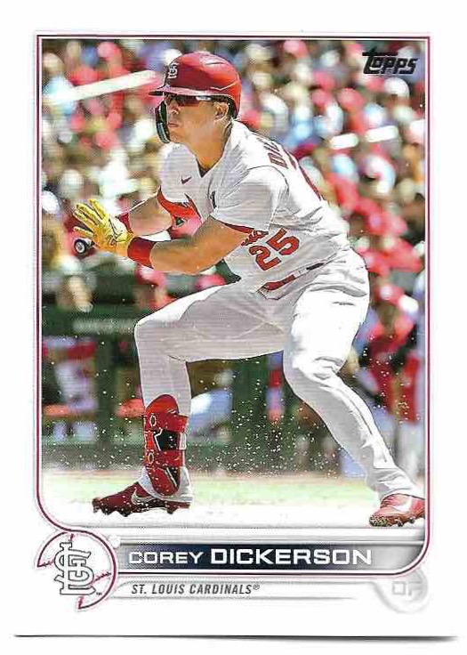 COREY DICKERSON 2022 Topps Update Series Baseball