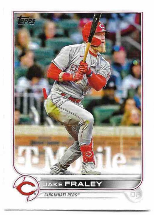 JAKE FRALEY 2022 Topps Update Series Baseball