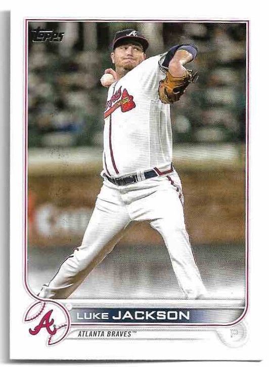 LUKE JACKSON 2022 Topps Update Series Baseball