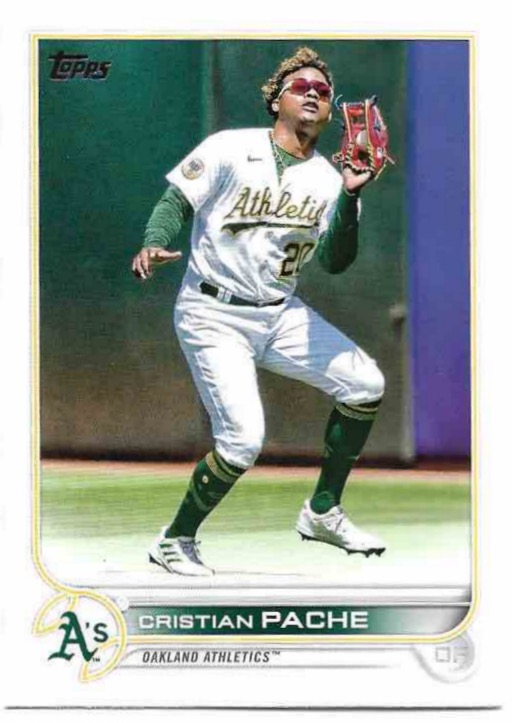 CRISTIAN PACHE 2022 Topps Update Series Baseball