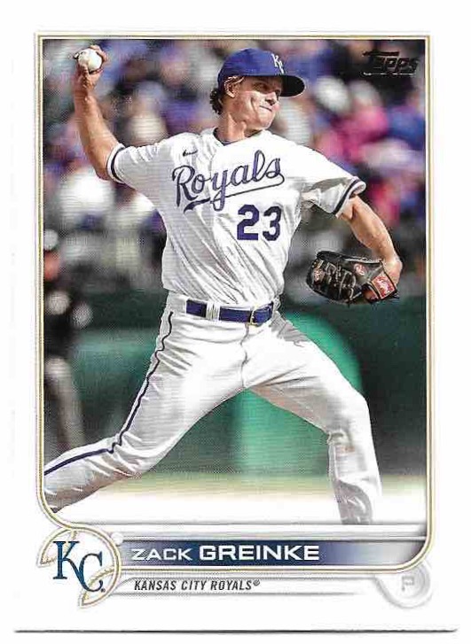 ZACK GREINKE 2022 Topps Update Series Baseball