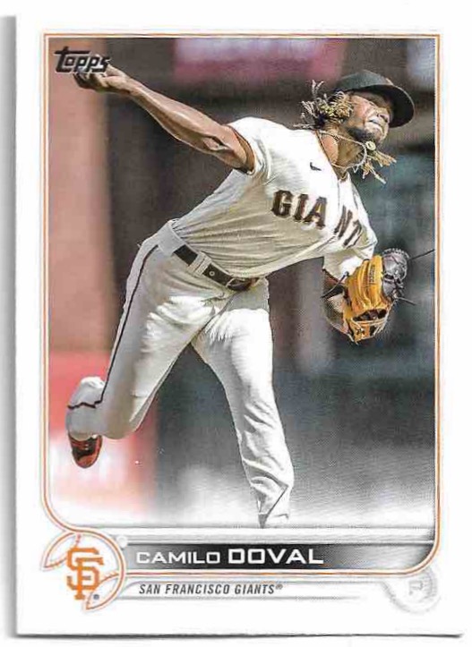 CAMILO DOVAL 2022 Topps Update Series Baseball