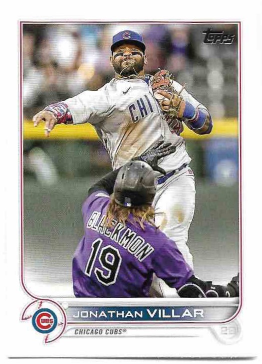 JONATHAN VILLAR 2022 Topps Update Series Baseball