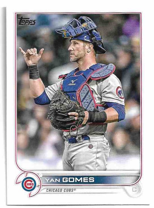 YAN GOMES 2022 Topps Update Series Baseball