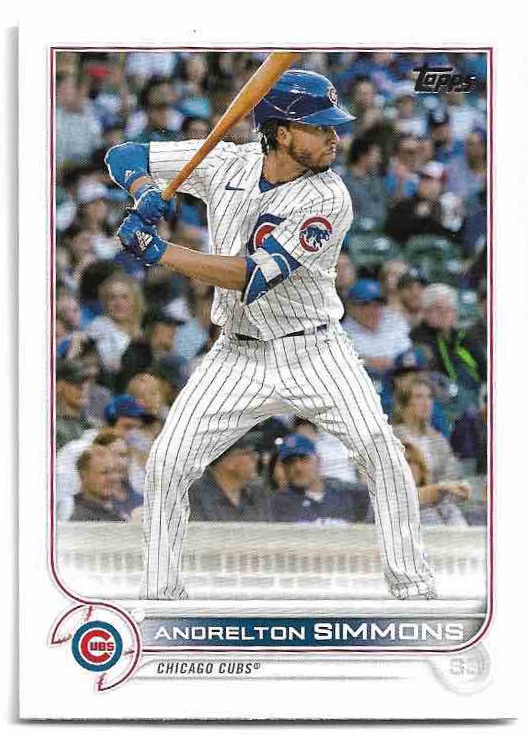 ANDRELTON SIMMONS 2022 Topps Update Series Baseball