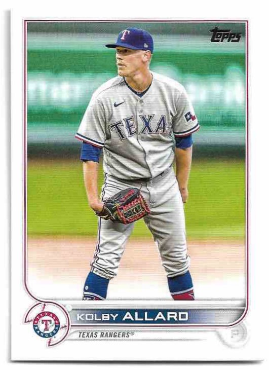 KOLBY ALLARD 2022 Topps Update Series Baseball