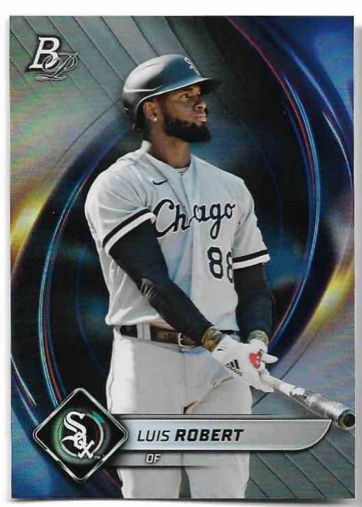 LUIS ROBERT 2022 Topps Bowman Platinum Baseball