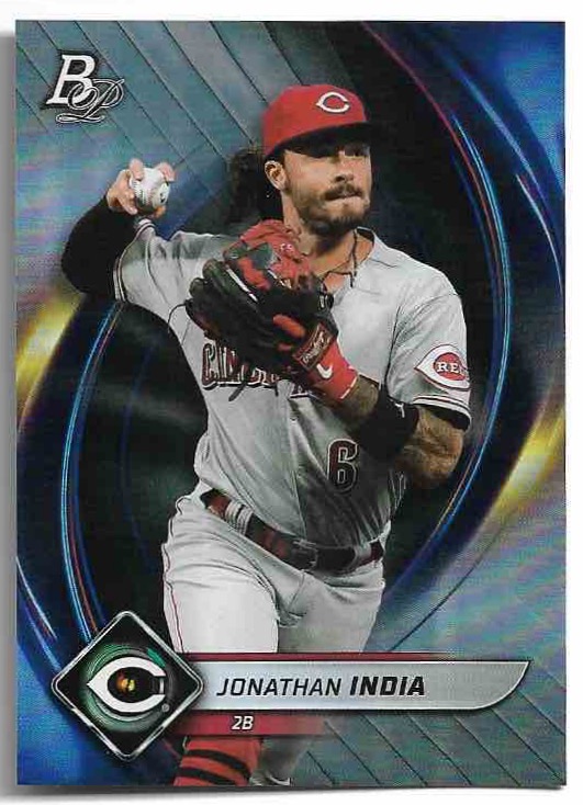 JONATHAN INDIA 2022 Topps Bowman Platinum Baseball