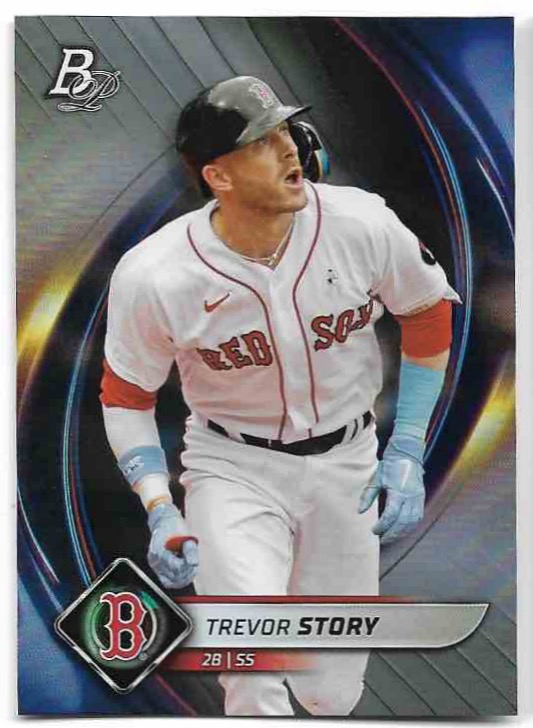 TREVOR STORY 2022 Topps Bowman Platinum Baseball