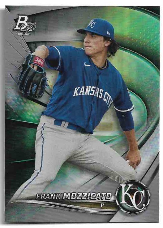 Top Prospects FRANK MOZZICATO 2022 Topps Bowman Platinum Baseball