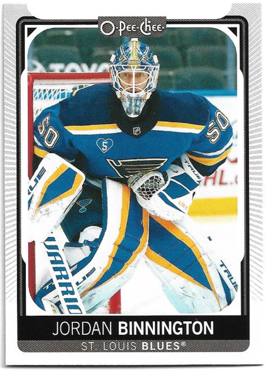 JORDAN BINNINGTON 21-22 UD O-Pee-Chee OPC