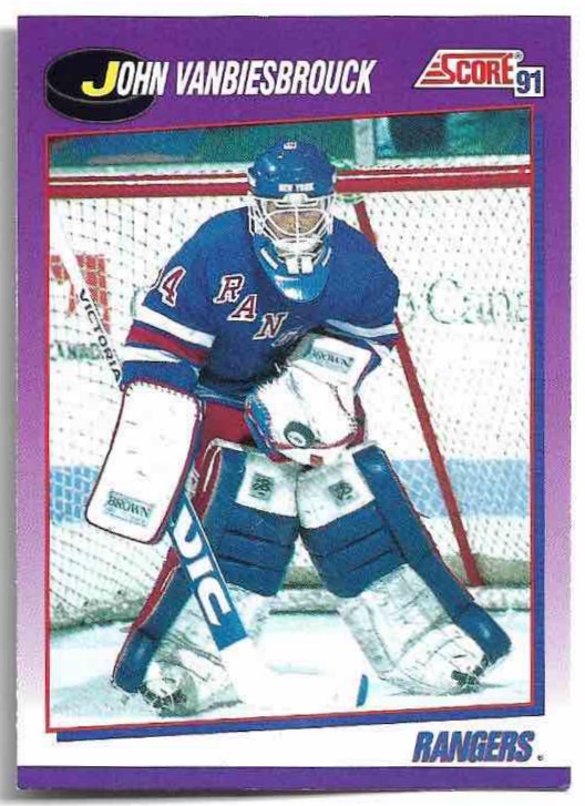 JOHN VANBIESBROUCK 91-92 Score American