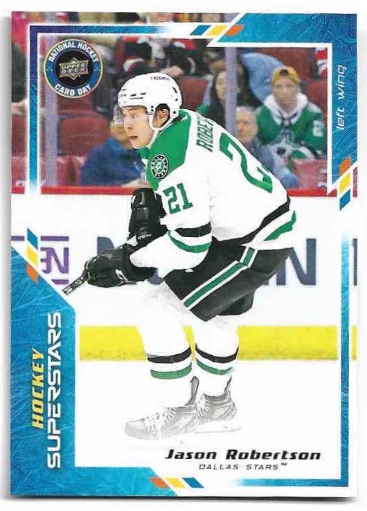 Hockey Super Stars JASON ROBERTSON 2024 UD National Hockey Card Day